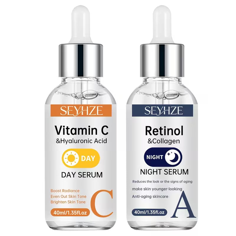 SEYHZE Day/Night Vitamin C And Retinol Hydrating Duo