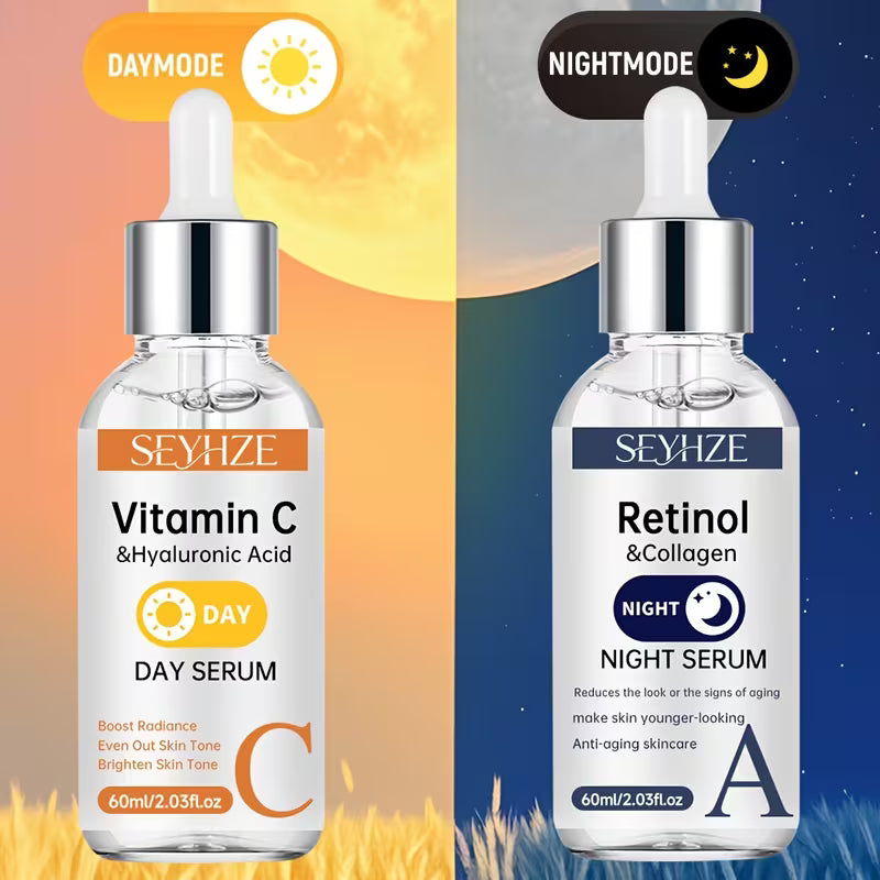 SEYHZE Day/Night Vitamin C And Retinol Hydrating Duo